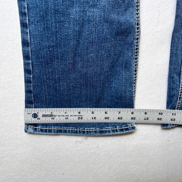 Silver Jeans Suki Mid Boot Cut Fluid Denim Jeans Womens 27 Stretch Pockets 2155 - Picture 10 of 12